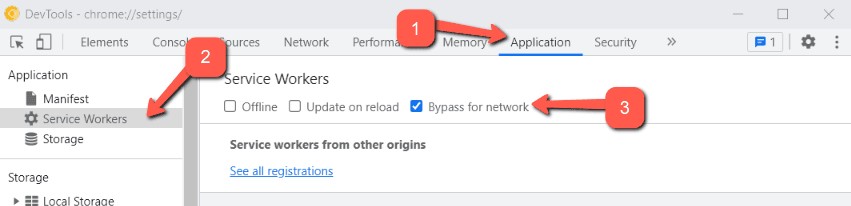 Bypass for network