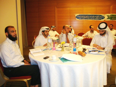 قطر - الدوحة 2010:  دورة القراءة السريعة في الدوحة للمدرب مع أحمد الخطيب