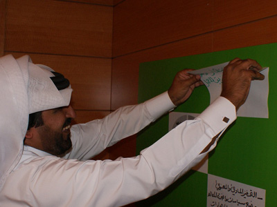 قطر - الدوحة 2011: القائد درع يتميّز بتقديم القيادة الفعّالة
