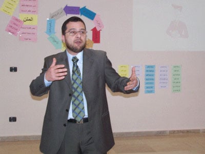 المدرب المعمار محمد بدرة، مدرب الدورة الأساسي