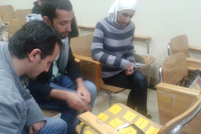 سوريا - دمشق: إنتهاء دورة إدارة المشروعات الصغيرة للمدرب أول لينا ديب