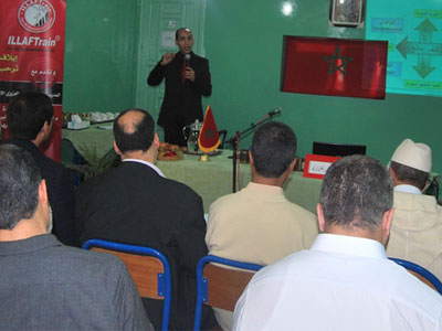 المغرب - الدار البيضاء: دورة تدريبية حول "تحليل أنماط الشخصية" للمدرب لمدرب عبد الغني العزوزي
