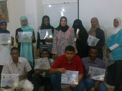 السودان - الخرطوم: اختتام دورة "مهارات التفوّق الدراسي" للمدربة أنسام المعروف