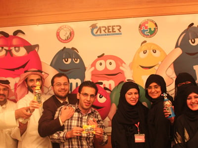 Qatar – Doha: M&M pills dance in a high happiness in the goodness Doha