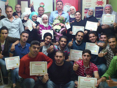 سوريا - دمشق: إختتام دورة دبلوم الذكاء العاطفي للمدرب أحمد خير السعدي