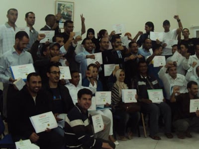 Morocco - Dakhla: Closure of the diploma course in NLP for trainer Mourad Jlali  