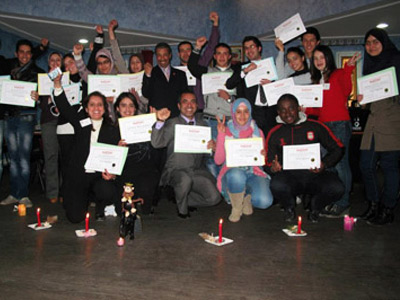  المغرب - وجدة: اختتام دورة دبلوم البرمجة اللغوية العصبية للمدرب عبد الوهاب بوجمال