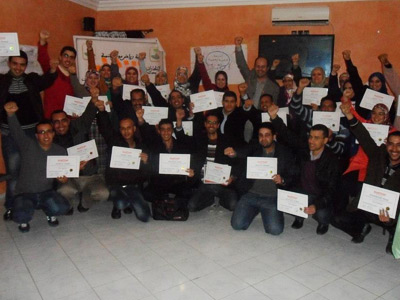 المغرب - أغادير: إختتام دورة دبلوم البرمجة اللغوية العصبية للمدرب عادل عبادي
