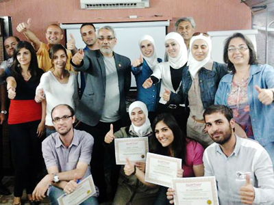 سوريا - دمشق: اختتام دورة مميز في "فن التفاوض" للمدرب الخبير محمد عزام القاسم