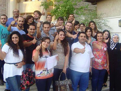 سوريا - دمشق: اختتام دورة مميزة حول "إدارة المشاريع الصغيرة" للمدربة لينا ديب