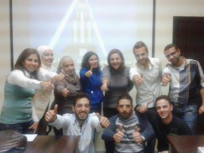 سوريا - دمشق: اختتام دورة مهارات الموظف الناجح مع المدربة لينا ديب