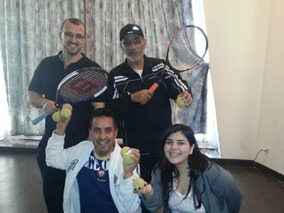 سوريا - اللاذقية: قصة التنس والبرمجة اللغوية العصبية مع الدكتور محمد عزام القاسم 