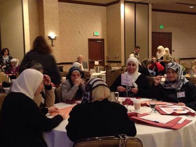 المؤتمر الثاني لمعلمي اللغة العربية، حفاظ على الهوية الأم بمشاركة فعالة من المدربة إيمان محو في الولايات المتحدة الأمريكية
