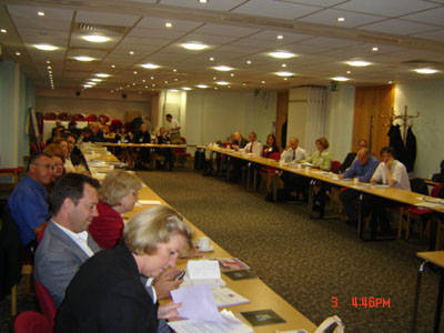 Britain-London: Tony Peter attends the annual meeting  of the British Institute for learning and Development.