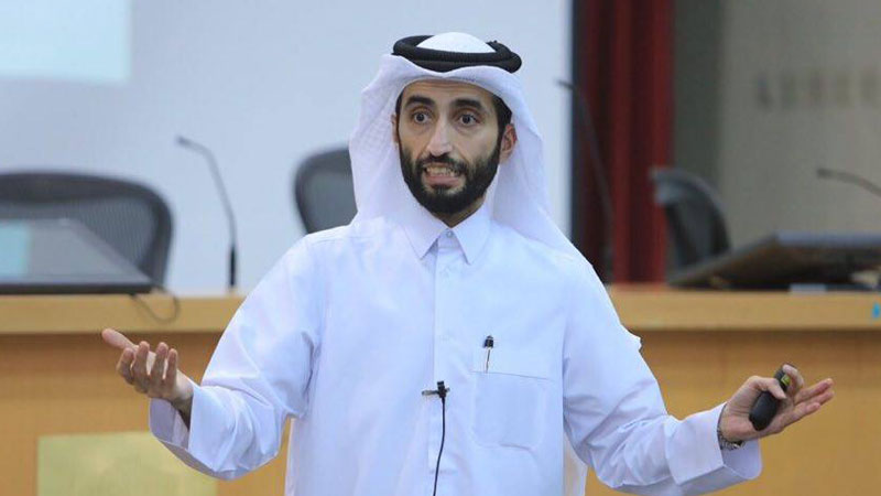 ضمن برنامج قادة جامعة قطر مشاركة المدرب أول حمزة الدوسري في دورة بعنوان فن الخطابة والتواصل الأستراتيجي" 