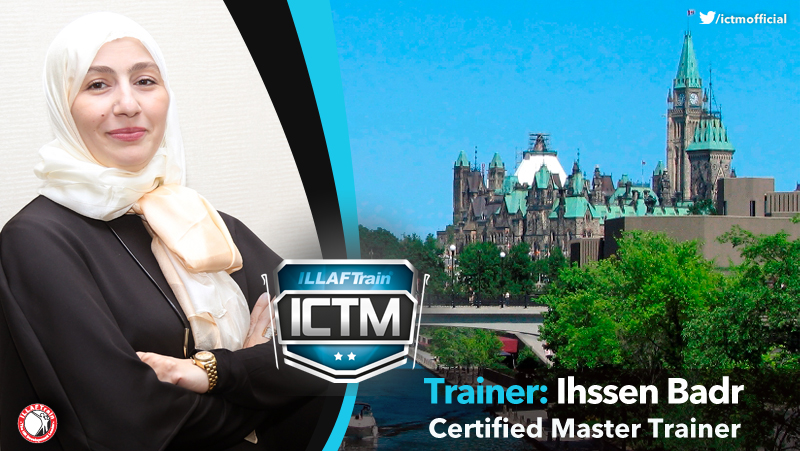 Mrs. Ihssen Badr completed the road to success and getting the ILLAFTrain Trainers Membership 