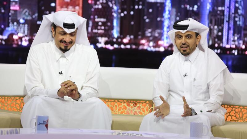 مشاركة المدرب أحمد المالكي في تقديم برنامج حياتنا على تلفزيون قطر