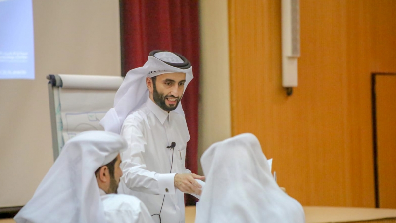 اختتام ورشة تحليل المشكلات وإدارة الأزمات في مركز القيادة الطلابية في جامعة قطر