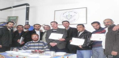 سوريا - حمص: اختتام دورة دبلوم تكنولوجيا إدارة الأعمال للمدرب محمد عزام القاسم 