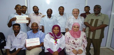السودان- الخرطوم: اختتام دورة تدريب  "الورشة الاساسية في برنامج الكورت لتعليم التفكير"