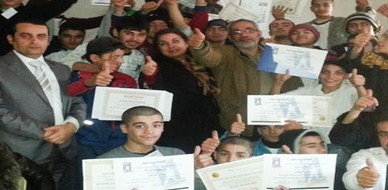 سوريا - اللاذقية: أحلام وأهداف خلف القضبان دورة متميزة للمدرب محمد عزام القاسم