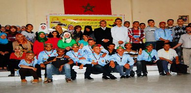 المغرب - أولاد تايمة: اختتام دورة استراتيجيات التفوق الدراسي للمدرب المميز عبد الله أدالكاهية