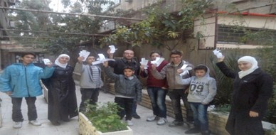 سوريا - دمشق: اختتام دورة مهارات التواصل لليافعين مع المدرب همام هندي 