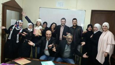 ختام دورة لغة الجسد  ( المستوى الثاني ) للمدرب همام هندي في دمشق 