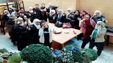 ختام دورتي التعامل مع الأشخاص صعبين المراس ولغة الجسد للمدرب همام هندي في دمشق