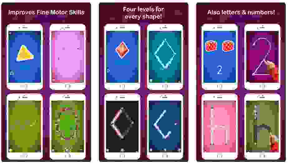 تطبيق Shapes Toddler Preschool