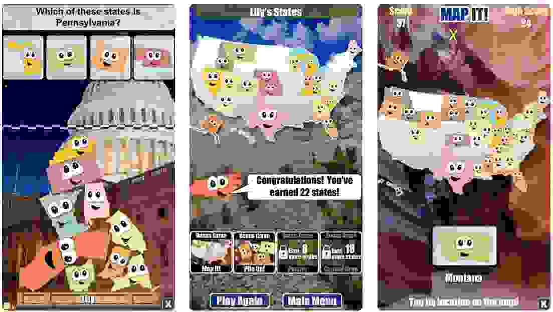 تطبيق Stack the States