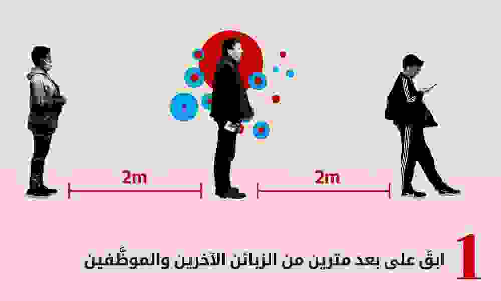 ابقَ على بعد مترين ابقَ على بعد مترين