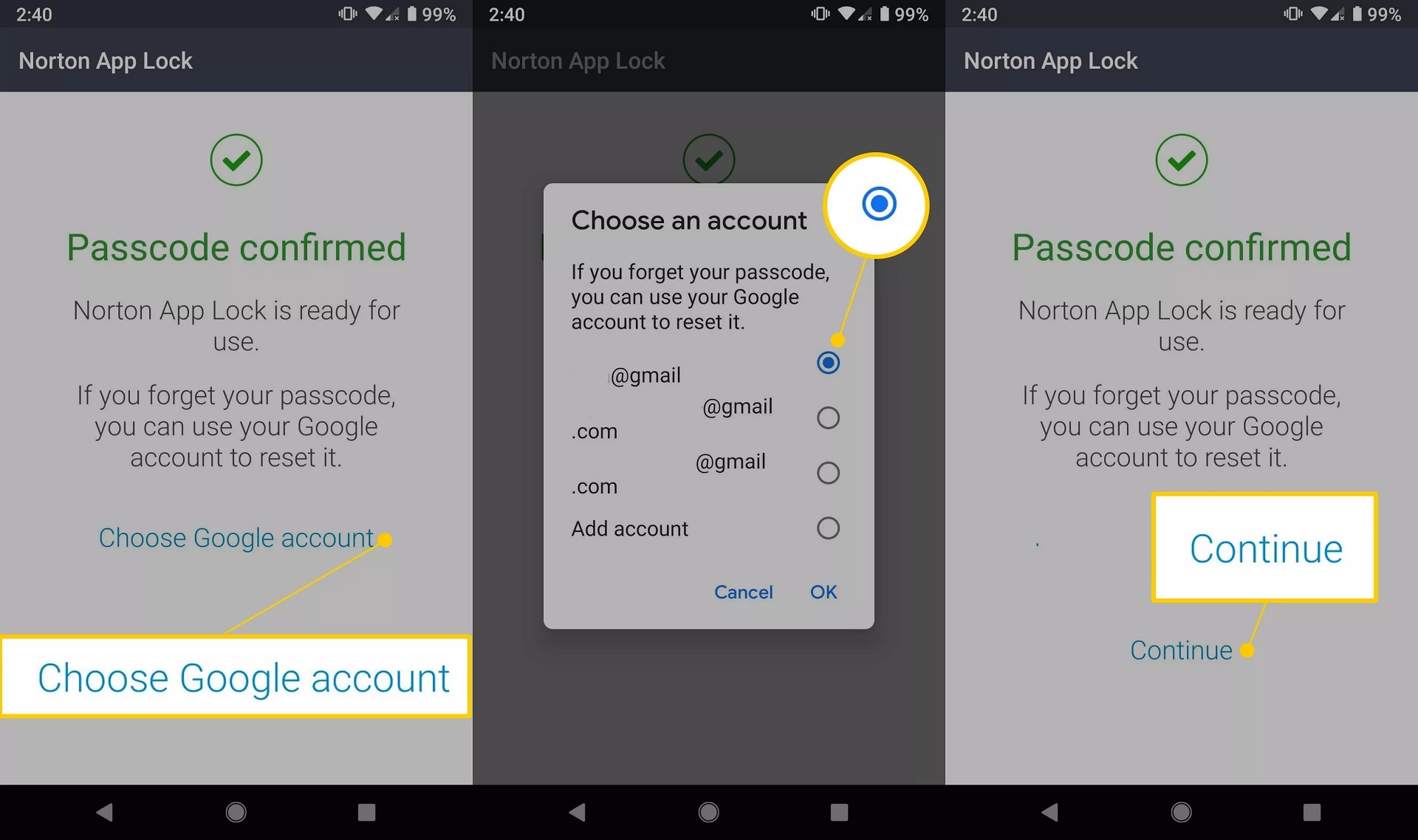 كيفية تعيين كلمة المرور للتطبيقات باستخدام تطبيق Norton App Lock في أندرويد كيفية تعيين كلمة المرور للتطبيقات باستخدام تطبيق Norton App Lock في أندرويد