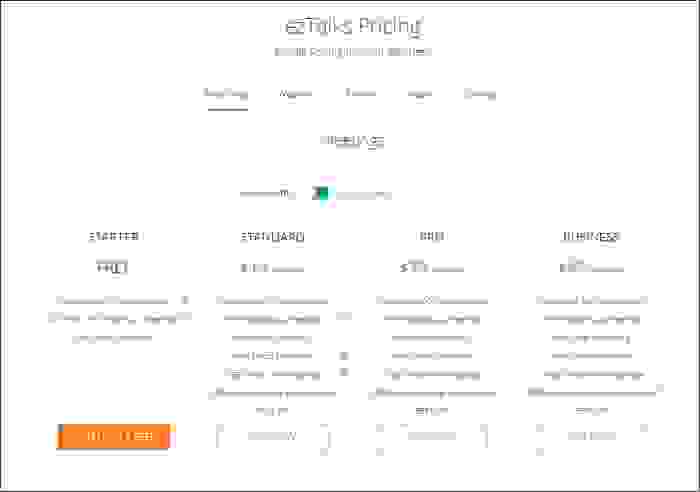 خطة الدفع الشهرية في EZTalks