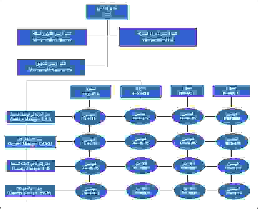 مخطط المصفوفة (Matrix)