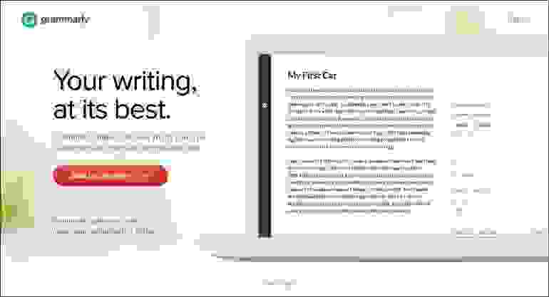 برنامج تصحيح الأخطاء الإملائية والقواعدية Grammarly