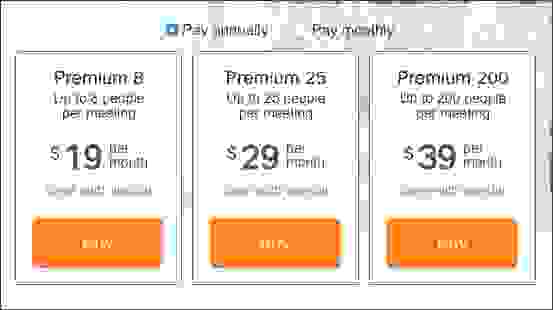CISCO WebEx Prices خطة التسعير